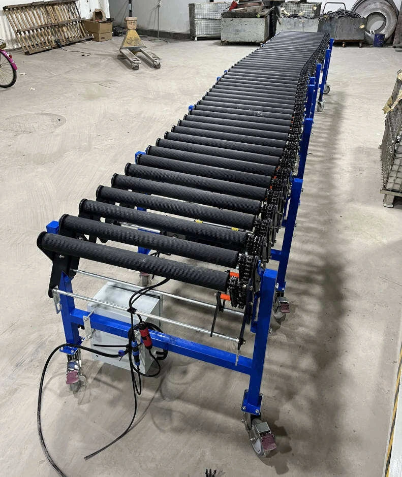 Chain-driven configuration — actual equipment photograph