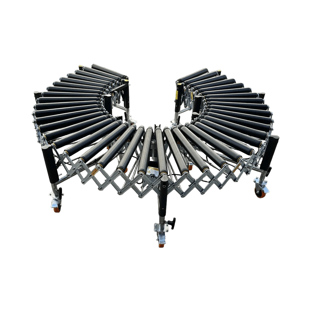 Rubber-covered roller conveyor — equipment overview